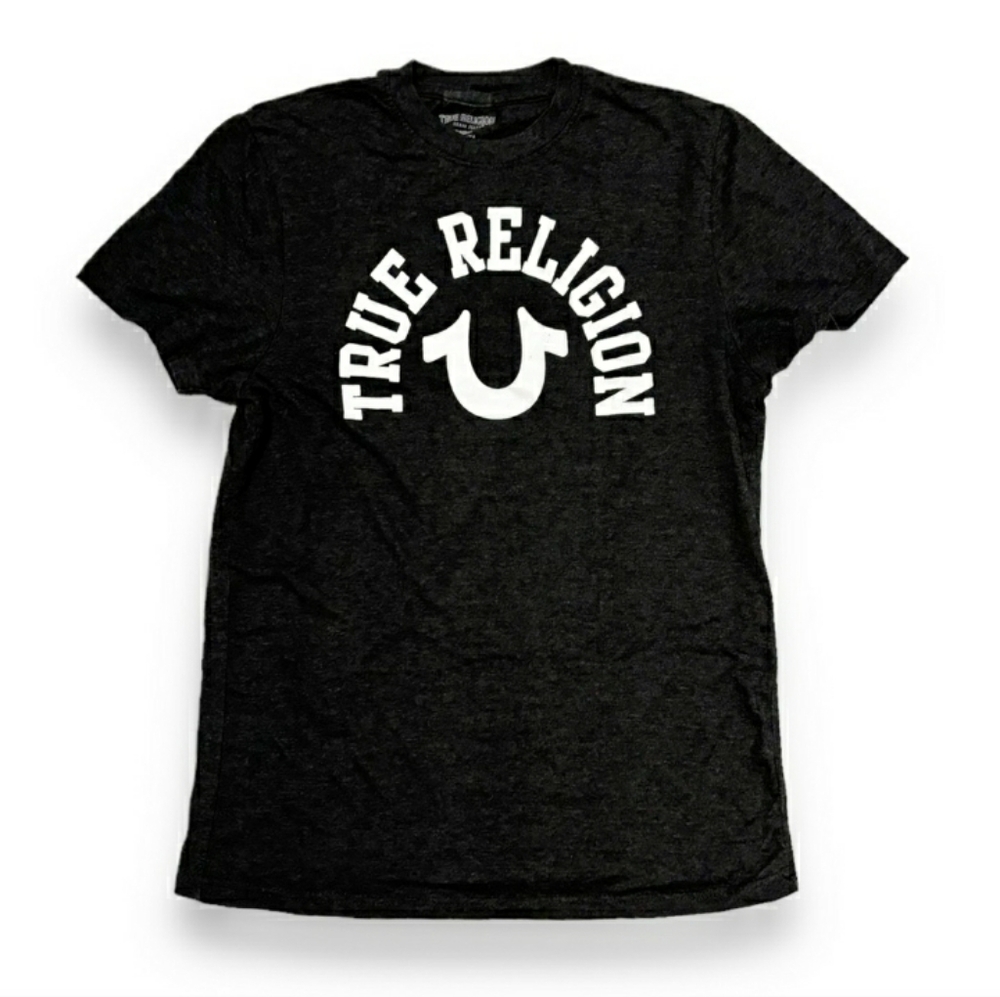 TRUE RELIGION Dark Gray Crewneck Shirt EUC